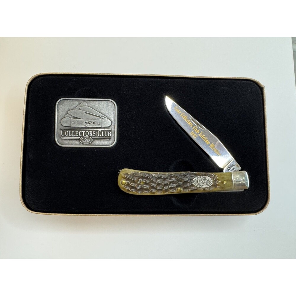 1997 W.R. Case & Sons (Case XX) Collectors Club-KNIFE NEVER USED IN BOX 61054 SS